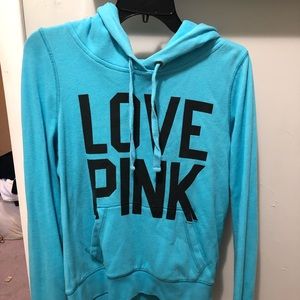 Gently worn pink sweatshirt